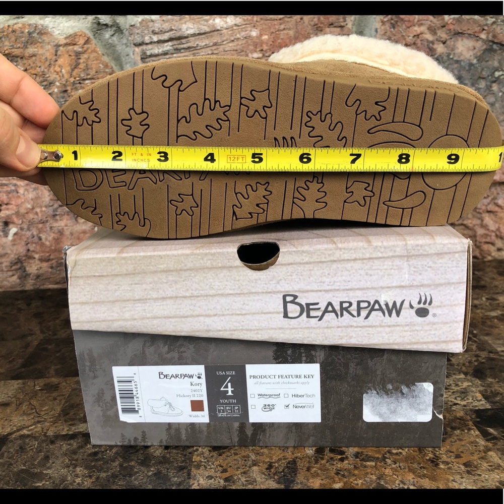 NEW BEARPAW Girls Kory Low Top Moccasin Boots || - Picture 14 of 15